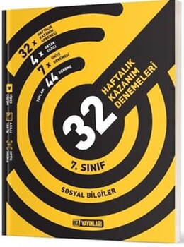  Hız Yayınları 7. Sınıf Sosyal Bilgiler 32 Haftalık Kazanım Denemeleri