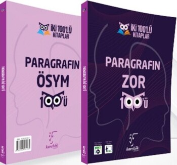  Karekök Yayınları Paragrafın Zor ÖSYM 100 ü