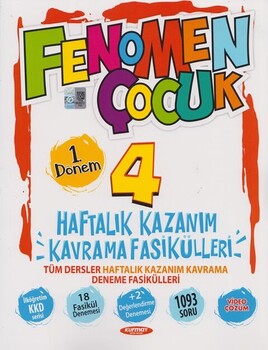  Kurmay ELT 4. Sınıf Tüm Dersler 1. Dönem Haftalık Kazanım Kavrama Fasikülleri