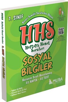  Muba Yayınları 7. Sınıf Sosyal Bilgiler Haftalık Hasat Soruları