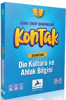  Paraf Yayınları 7. Sınıf Din Kültürü ve Ahlak Bilgisi Kontak Denemeleri