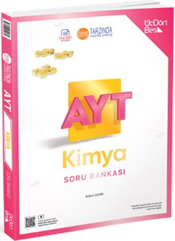  ÜçDörtBeş Yayınları AYT Kimya Soru Bankası