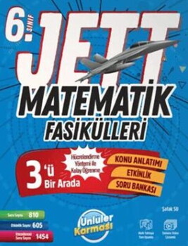  Ünlüler Karması 6. Sınıf Matematik Jett Fasikülleri
