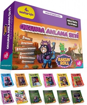  Arı Yayıncılık 4. Sınıf Rakun Roll Okuma Anlama Seti Test ve Dil Bilgisi Destekli