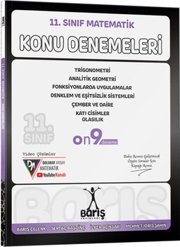  Barış Yayınları 11. Sınıf Matematik Konu Denemeleri