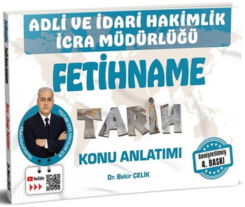  Bekir Çelik Adli İdari Hakimlik İcra Müdürlüğü FETİHNAME Tarih Konu Anlatımı