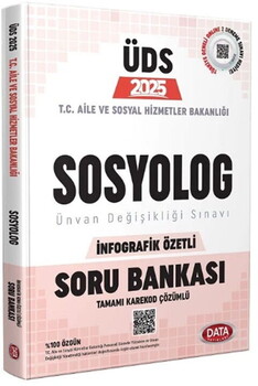  Data Yayınları 2025 GYS ÜDS Aile ve Sosyal Hizmetler Bakanlığı Sosyolog Soru Bankası