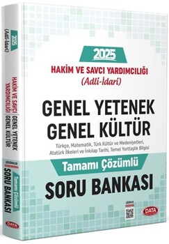  Data Yayınları Mecelle Hakim ve Savcı Yardımcılığı Adli İdari GY GK Soru Bankası
