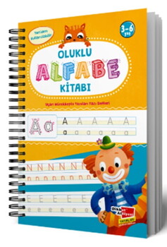 Dikkat Atölyesi Yayınları Oluklu Alfabe Kitabı 4-7 Yaş