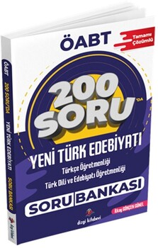  Dizgi Kitap ÖABT 200 Soruda Yeni Türk Edebiyatı Tamamı Çözümlü Soru Bankası