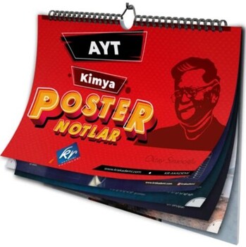  KR Akademi AYT Kimya Poster Notlar