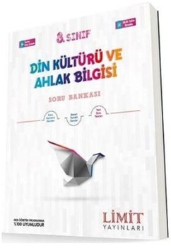  Limit Yayınları 8. Sınıf Din Kültürü ve Ahlak Bilgisi Soru Bankası
