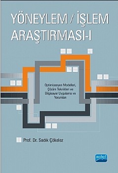  Nobel Yayınları Yöneylem İşlem Araştırması 1