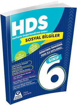  Örnek Akademi 6. Sınıf Sosyal Bilgiler Haftalık Değerlendirme Sınavı HDS