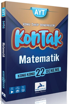  Paraf Yayınları AYT Matematik Kontak Konu Takip Denemeleri