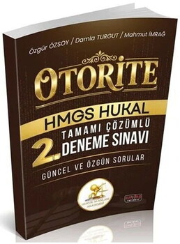  Savaş Yayınları HUKAL OTORİTE HMGS 1. Deneme