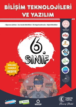 Sıfır Bir Yayınları 6. Sınıf Bilişim Teknolojileri ve Yazılım