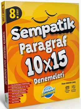  Ünlüler Karması 8. Sınıf Paragraf Sempatik 10 x 15 Deneme
