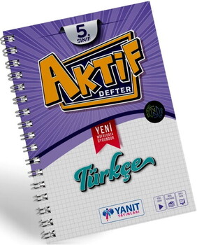  Yanıt Yayınları 5. Sınıf Türkçe Aktif Defter