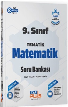  Çap 9. Sınıf Matematik Tematik Plus Soru Bankası