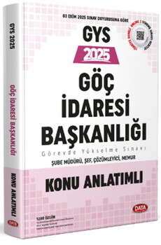  Data Yayınları 2026 Göç İdaresi Başkanlığı Sözleşmeli Personel Alım Sınavı Konu Anlatımlı