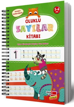 Dikkat Atölyesi Yayınları Oluklu Sayılar Kitabı 4-7 Yaş