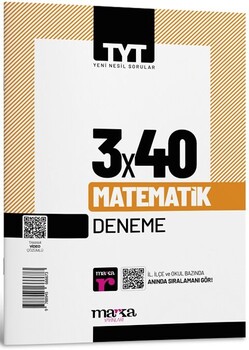  Marka Yayınları TYT Matematik 3 x 40 Deneme