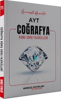  Merkez Premium Yayınları AYT Analitik Coğrafya Konu Soru Fasikülleri