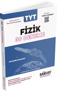  Miray Yayınları TYT Fizik 30 Deneme
