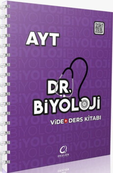  Oksijen Yayınları AYT DR. Biyoloji Video Ders Kitabı