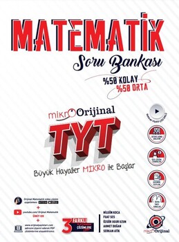  Orijinal Yayınları TYT Matematik Mikro Soru Bankası