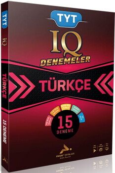Paraf Yayınları TYT IQ Türkçe Video Çözümlü 15 Branş Deneme