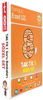  Tonguç Akademi 8. Sınıf Taktikli Sözel Set