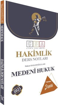  Yetki Yayınları Hakimlik Medeni Hukuk Ders Notları