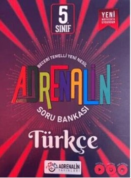  Adrenalin Yayınları 5. Sınıf Türkçe Soru Bankası