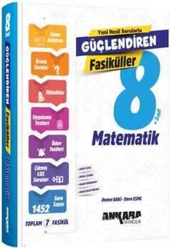  Ankara Yayıncılık 8. Sınıf Matematik Güçlendiren Fasiküller