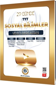  Bilgi Sarmal TYT Sosyal Bilimler 29 Günde Video Ders Kitabı