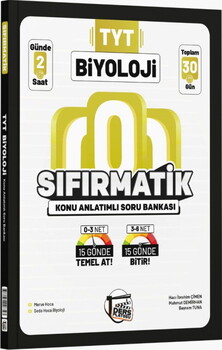 Ders Platosu TYT Biyoloji Sıfırmatik Konu Anlatımlı Soru Bankası