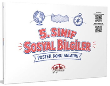 Editör Yayınları 5. Sınıf Sosyal Bilgiler Poster Konu Anlatımlı