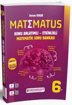  Matematus 6. Sınıf Matematik Konu Anlatımlı Etkinlikli Soru Bankası
