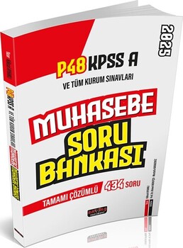  Savaş Yayınları KPSS A Grubu P48 Muhasebe Soru Bankası