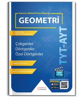  Sonuç Derece Yayınları TYT AYT Çokgenler Dörtgenler Özel Dörtgenler