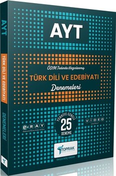  Toprak Yayıncılık AYT Türk Dili ve Edebiyatı Deneme