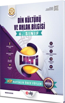  Ulti Yayınları 6. Sınıf Din Kültürü ve Ahlak Bilgisi Haftalık Ödev Föyleri