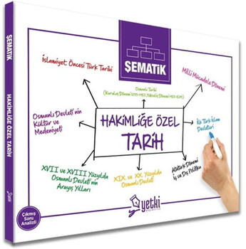  Yetki Yayınları Hakimliğe Özel Şematik Tarih
