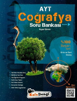  2024 Kafa Dengi AYT Coğrafya Orta ve İleri Düzey Soru Bankası