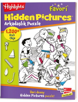 Dikkat Atölyesi Yayınları Favori Hidden Pictures Arkadaşlık