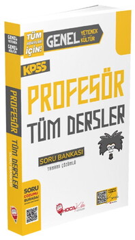  Hoca Kafası KPSS Genel Yetenek Genel Kültür Profesör Soru Bankası