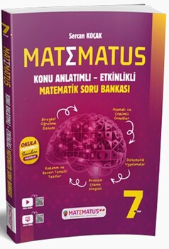  Matematus 7. Sınıf Matematik Konu Anlatımlı Etkinlikli Soru Bankası