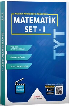  Sonuç Derece Yayınları TYT Matematik Set 1